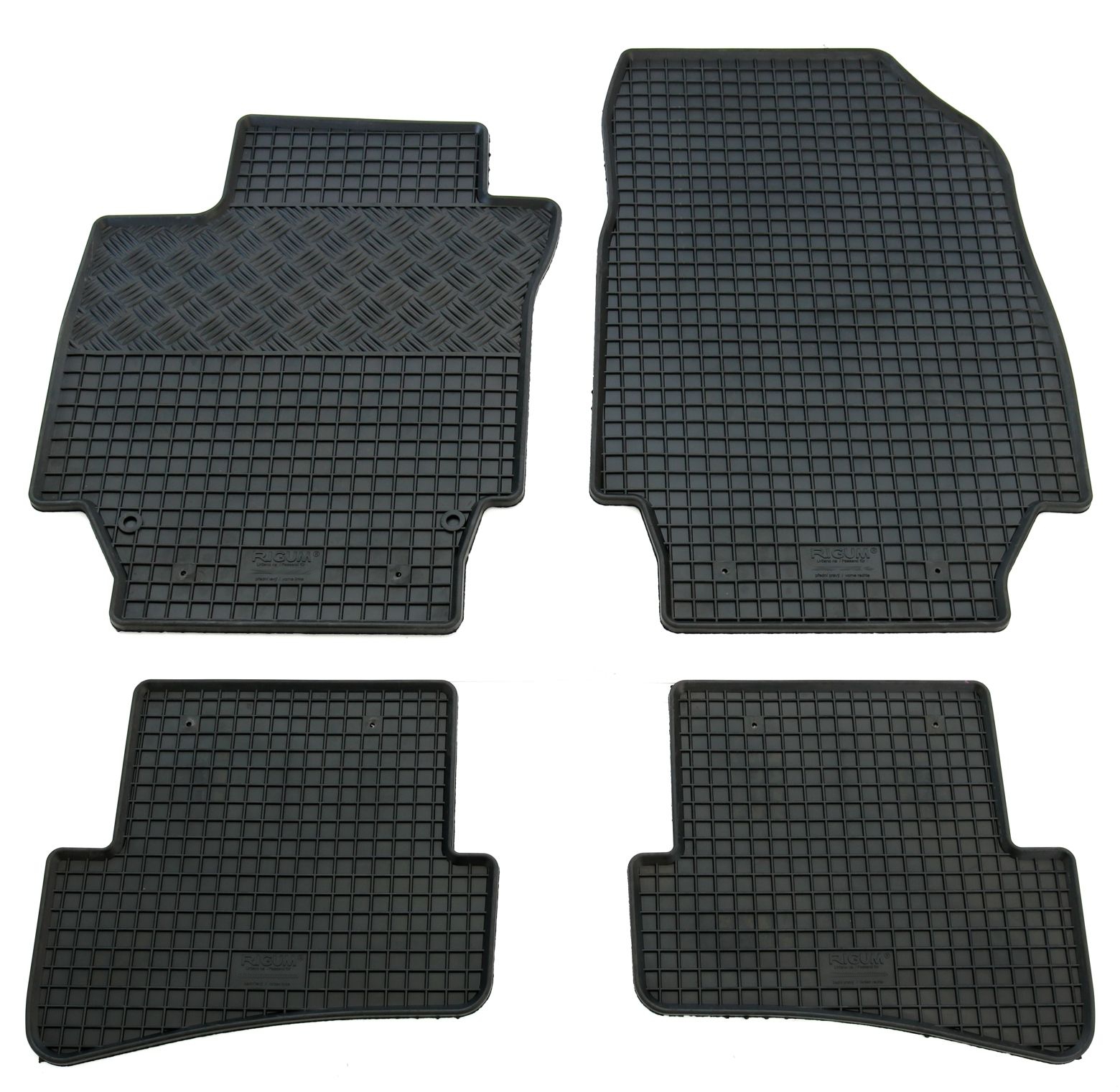 Gummi Fußmatten für Renault Captur