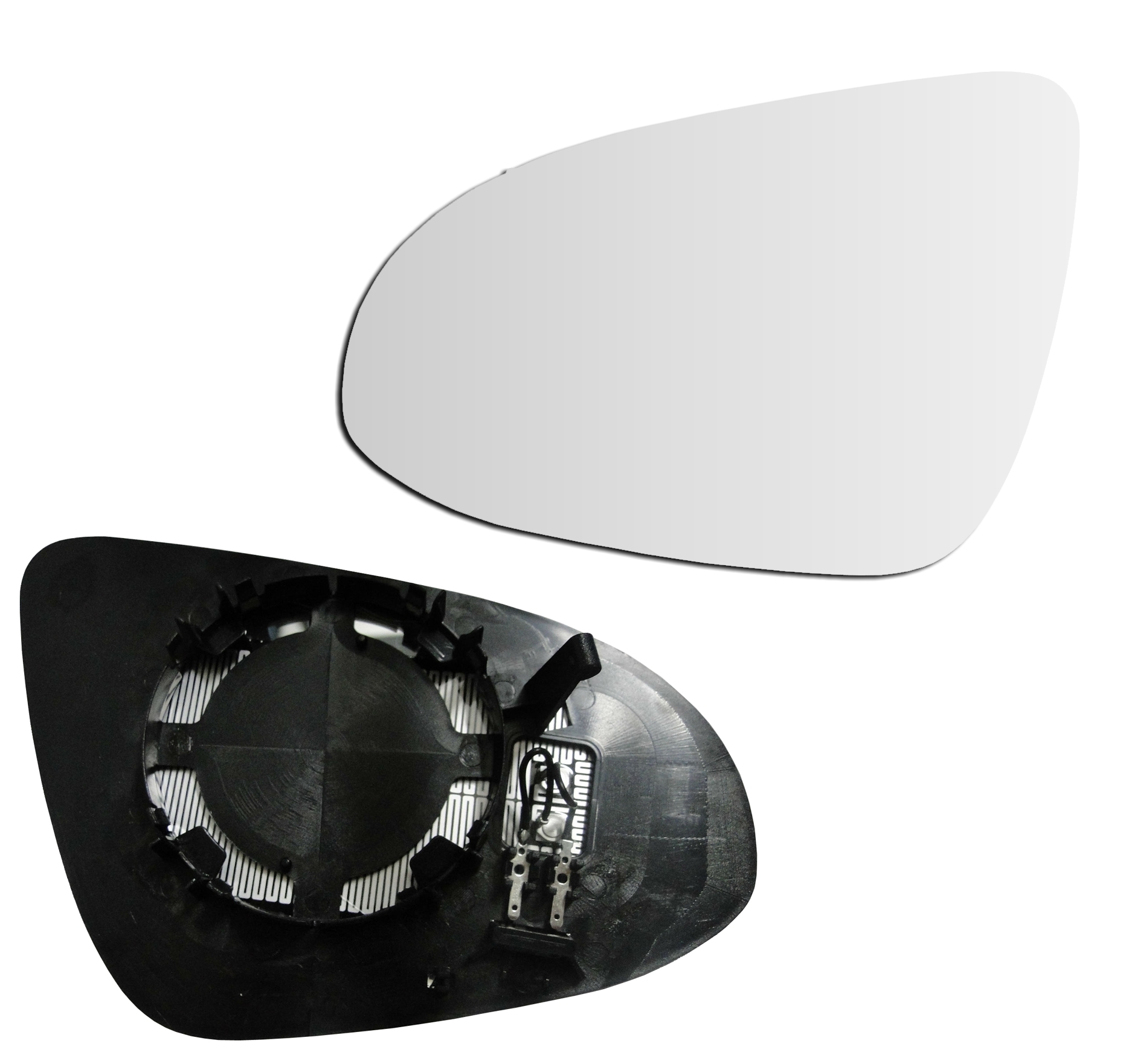 Spiegelglas für Citroen C1 + Peugeot 108 / links