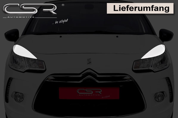 CSR Scheinwerferblenden für Citroen C3 / DS3