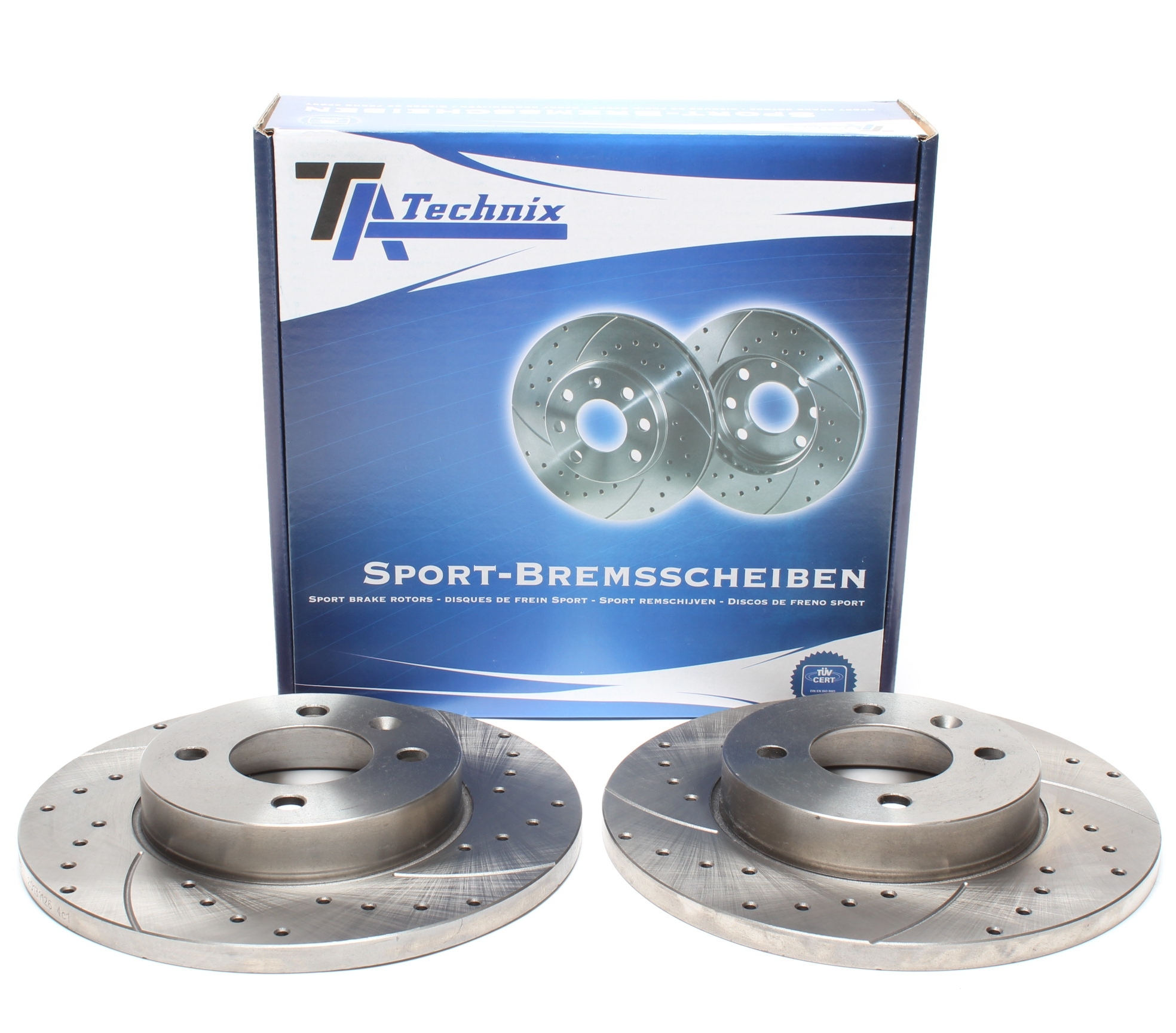 TA-Technix Sport Bremsscheiben Satz / HA