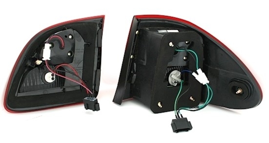 LED Rückleuchten Mercedes W211 T in Smoke