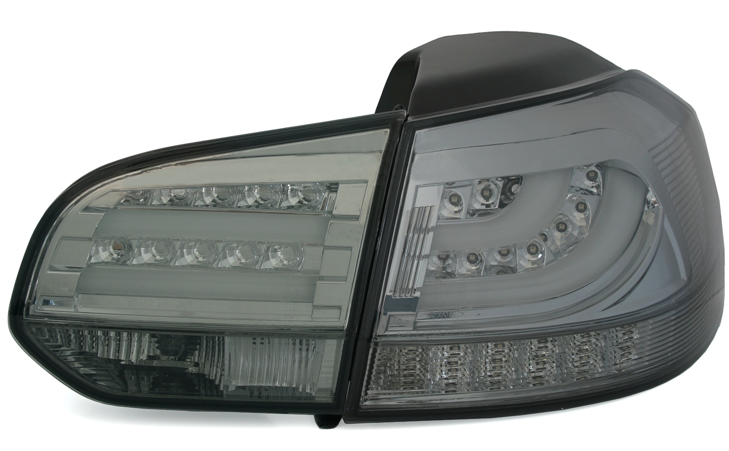 LED Rückleuchten für VW Golf 6 Limo in Smoke