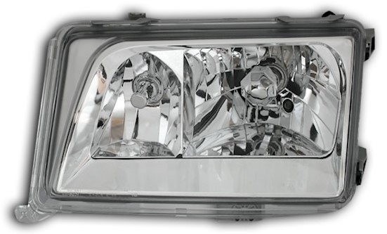 Scheinwerfer für Mercedes W124 in Chrom