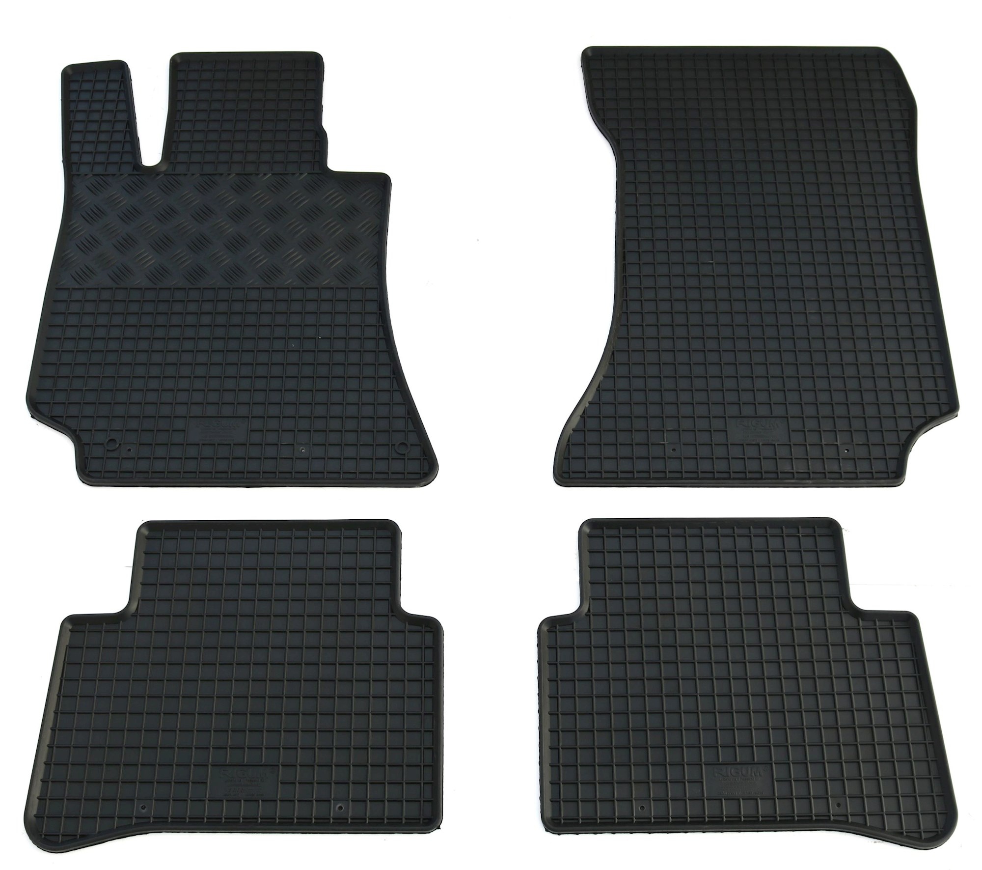 Gummi Fußmatten für Mercedes E-Klasse W212 / S212