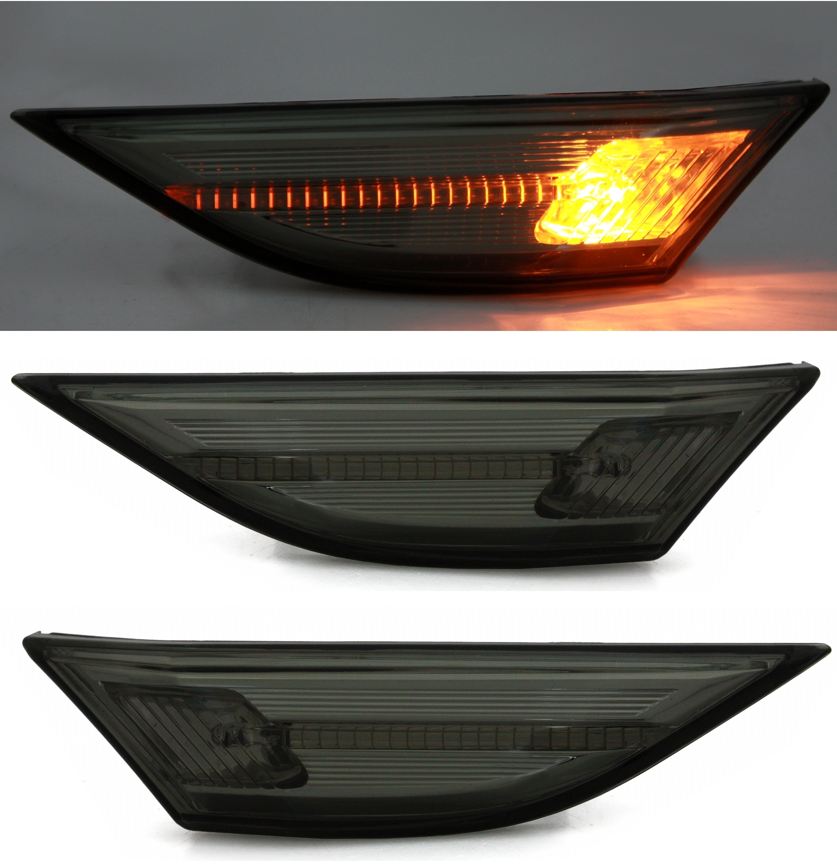 Seitenblinker Set für Porsche 911 in Smoke