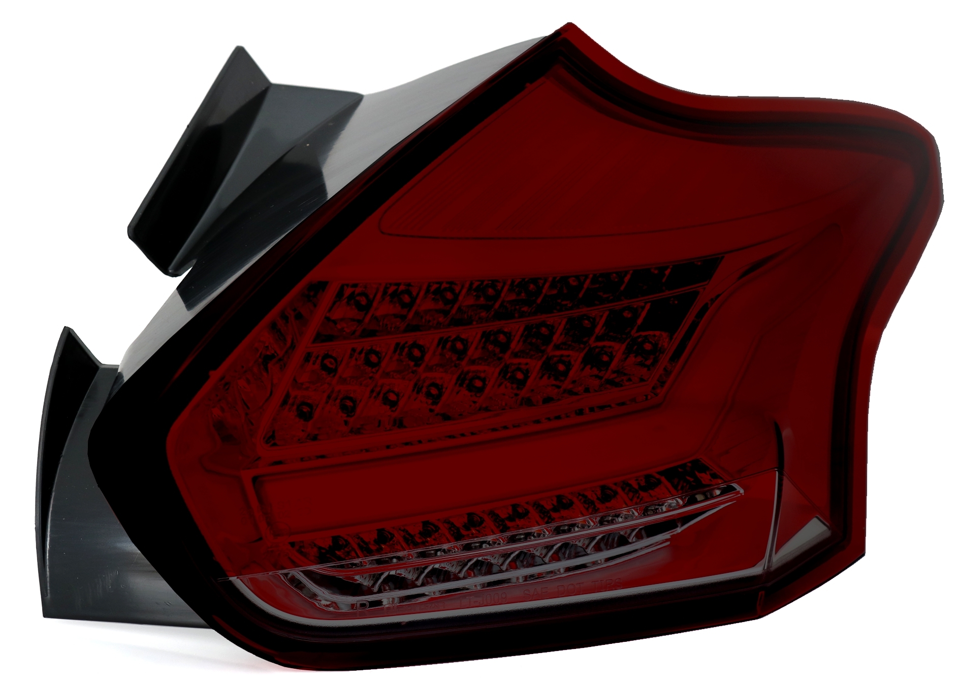 LED Rückleuchten für Ford Focus MK3 in Rot-Smoke