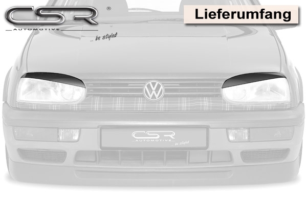 CSR Scheinwerferblenden für VW Golf 3