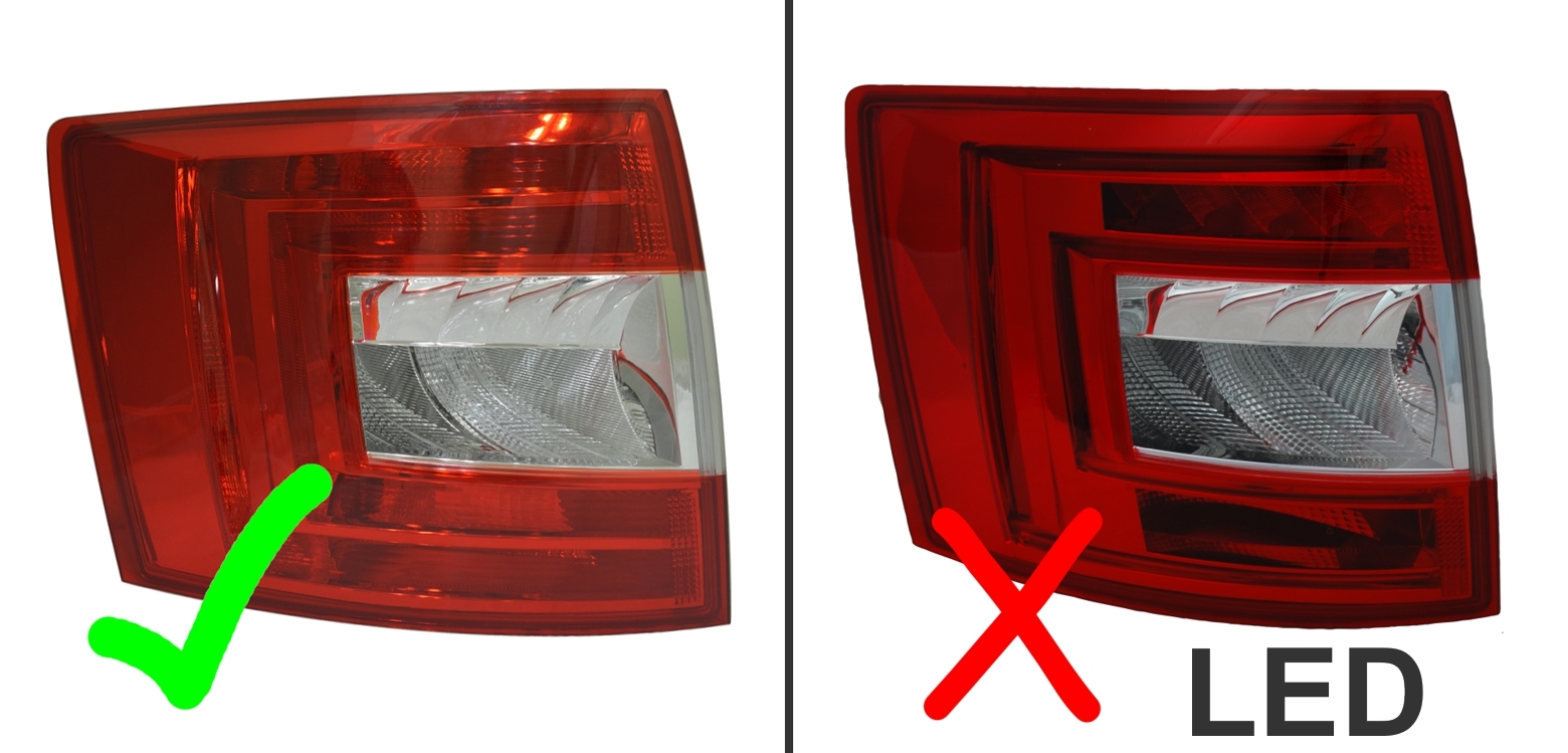 Rückleuchte für Skoda Octavia 5E Kombi / links