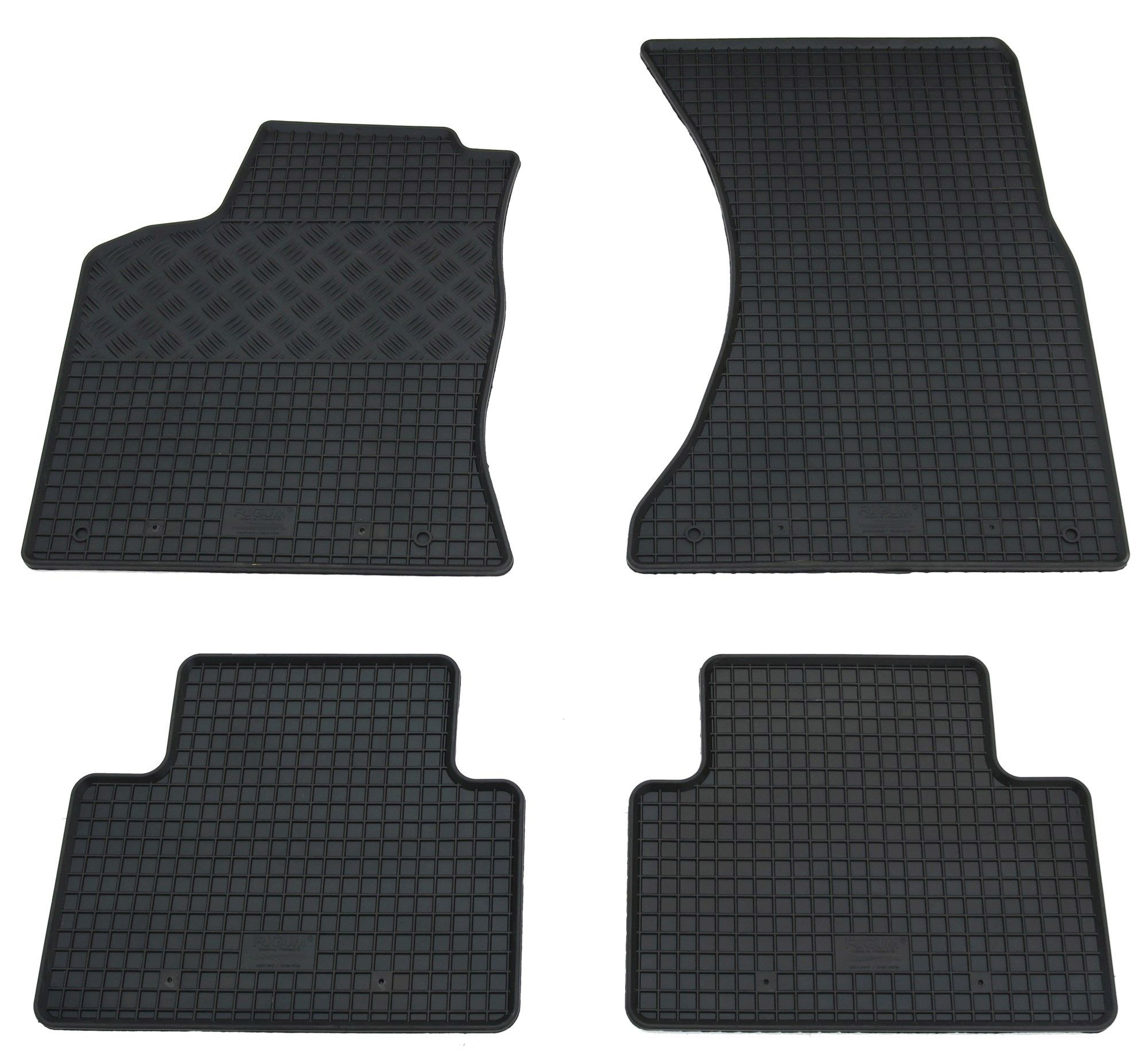 Gummi Fußmatten für Porsche Macan