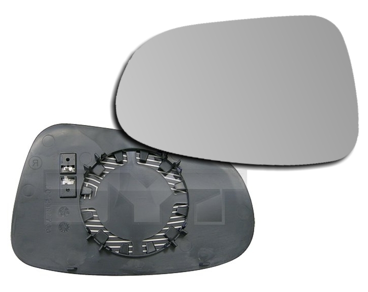Spiegelglas für Ford Galaxy + VW Sharan / links
