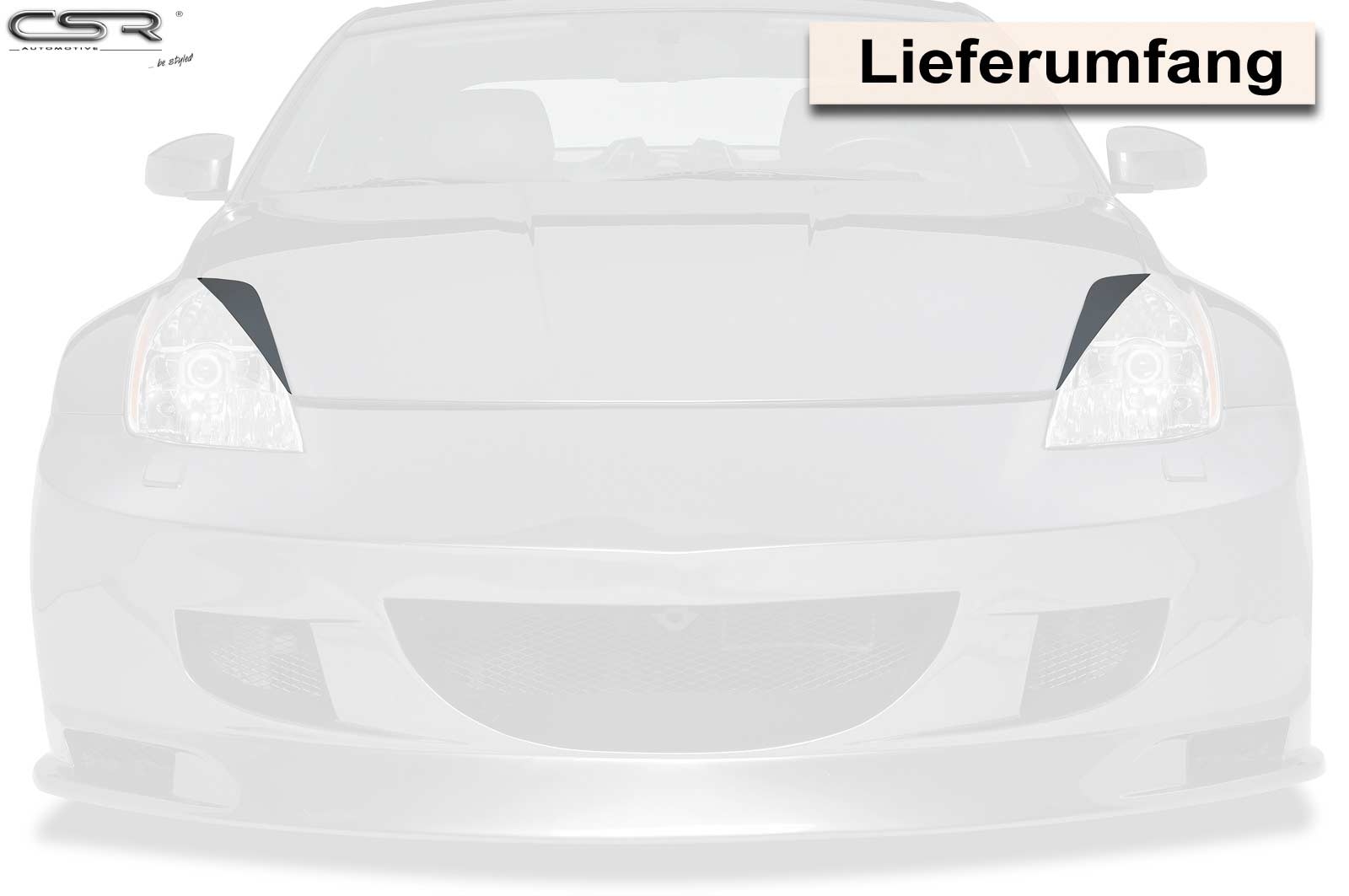 CSR Scheinwerferblenden für Nissan 350Z