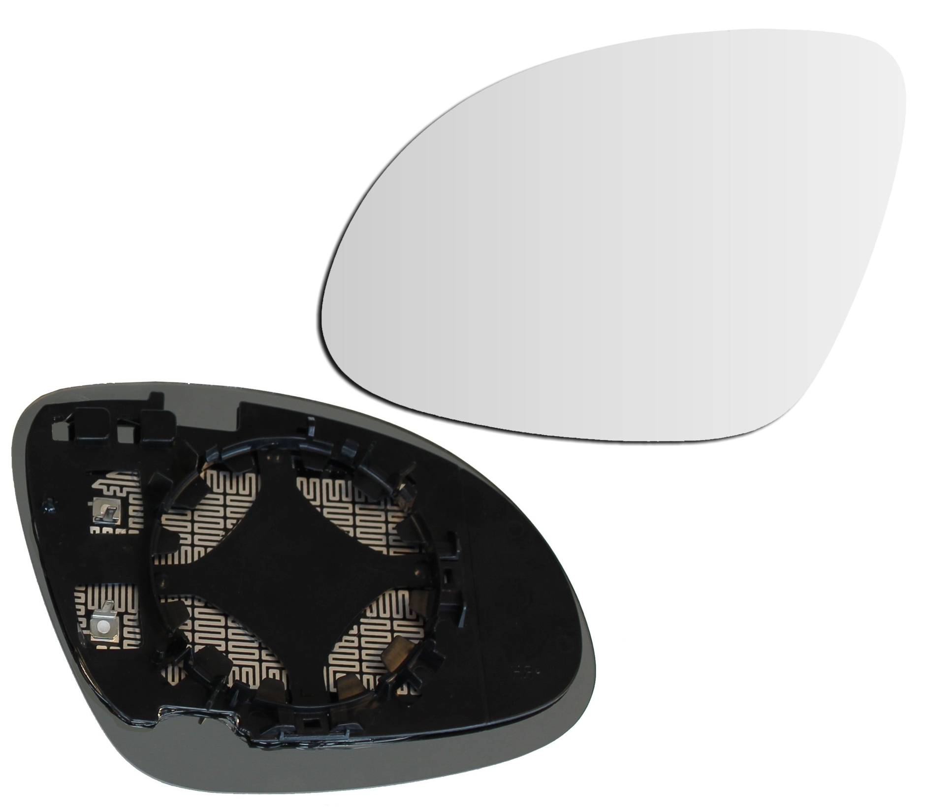Spiegelglas für Seat + VW / links