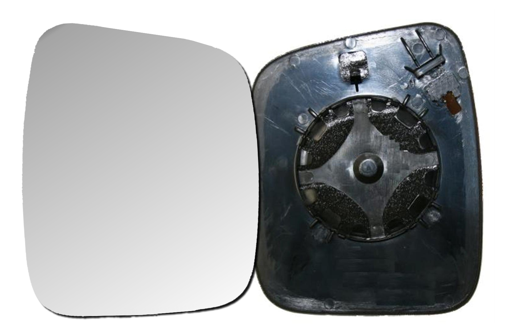 Spiegelglas für Citroen + Fiat + Peugeot / rechts