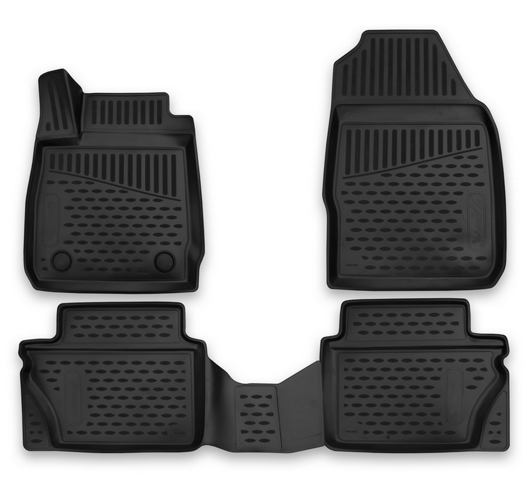 TPE Gummi Fußmatten für Ford Fiesta MK7 FL