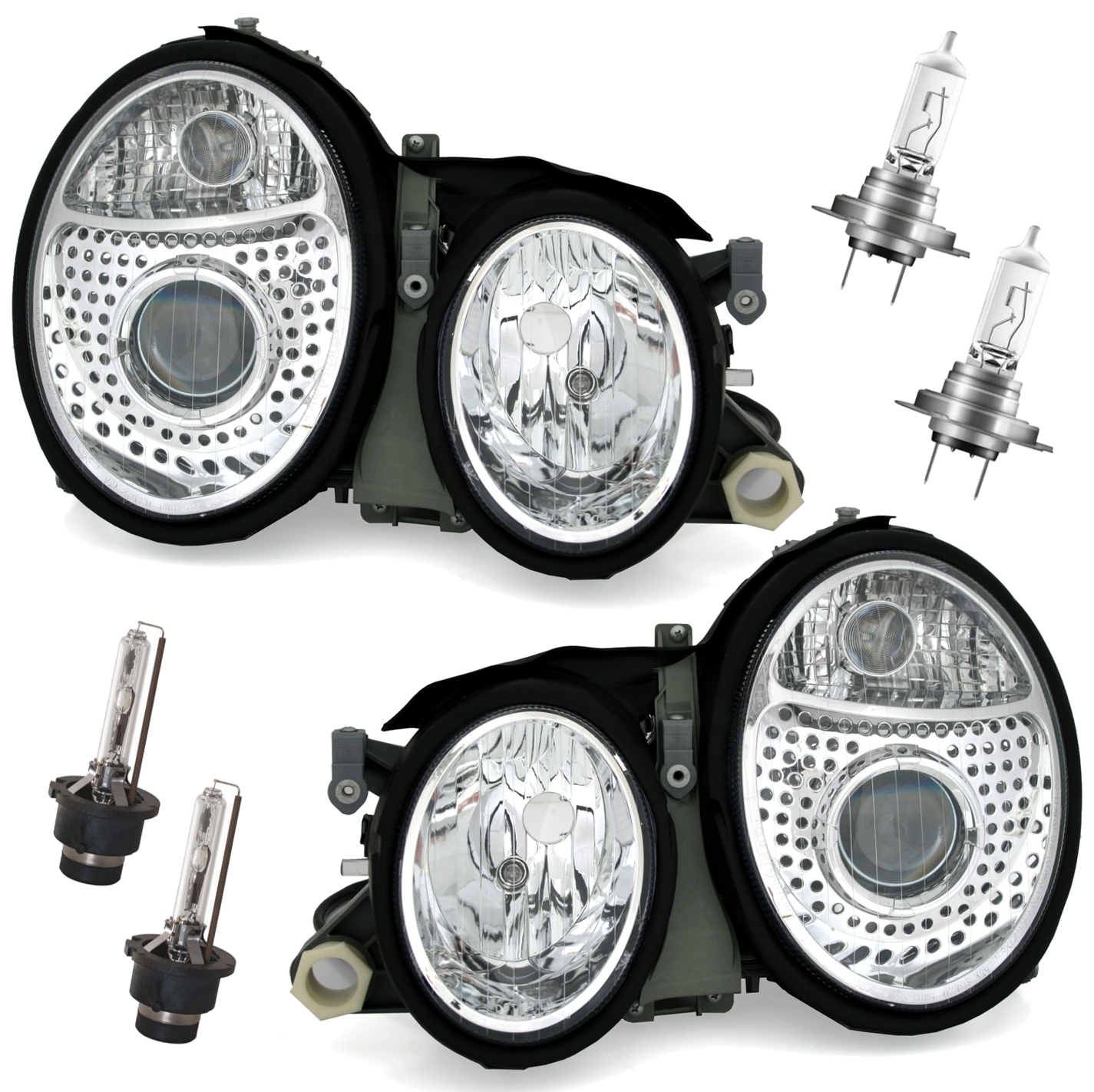 Xenon Scheinwerfer Set für Mercedes W208 CLK