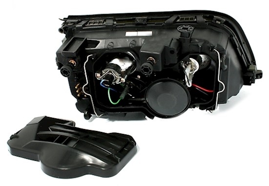 Scheinwerfer für Mercedes W202 C-Klasse in Chrom