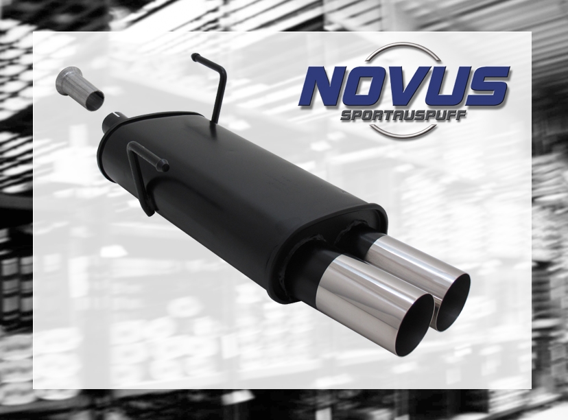 NOVUS ESD für PEUGEOT 206 2x76mm RL-Design