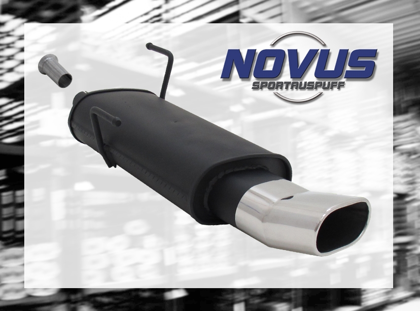 NOVUS ESD für PEUGEOT 206 135 x 75mm