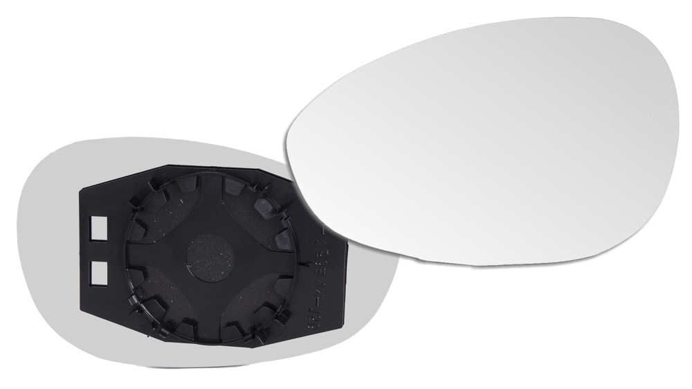 Spiegelglas für Fiat 500 + Grande Punto / links