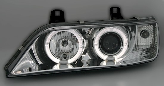 Angel Eyes Scheinwerfer für BMW Z3 in Schwarz     
