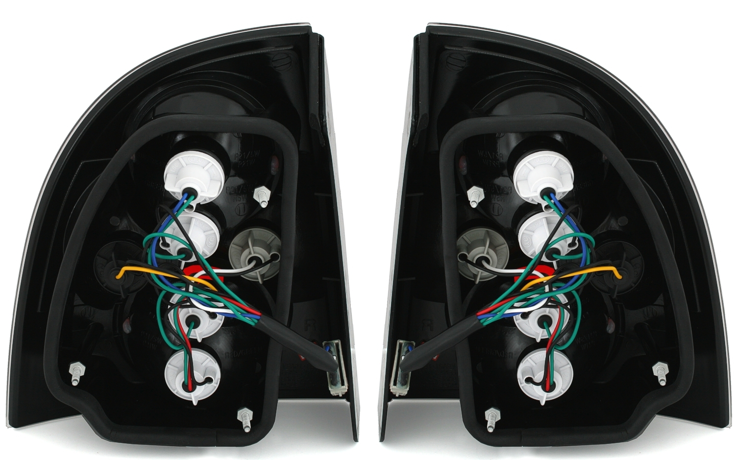 Rückleuchten Set für VW Passat 3BG in Schwarz