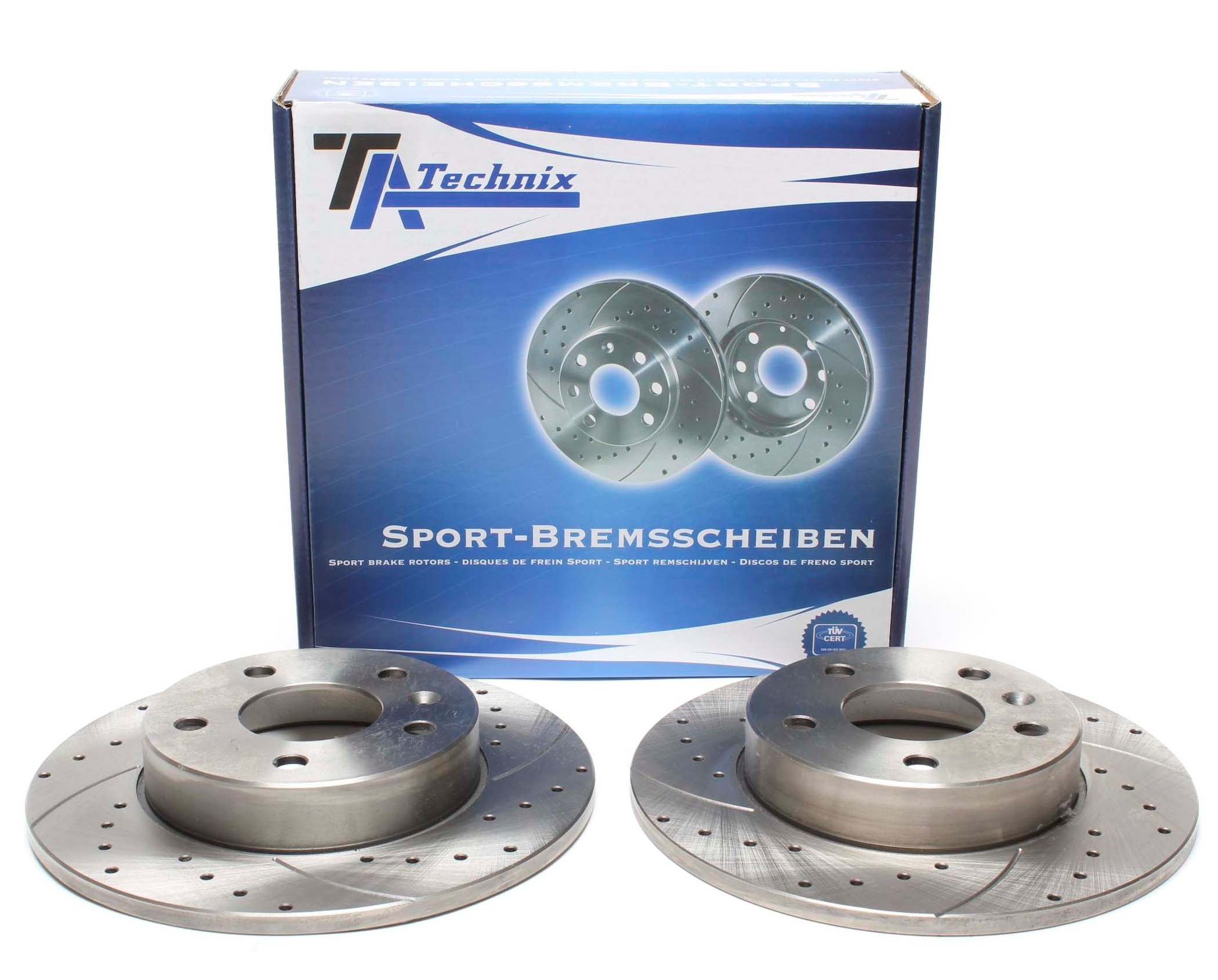 TA-Technix Sport Bremsscheiben Satz / HA