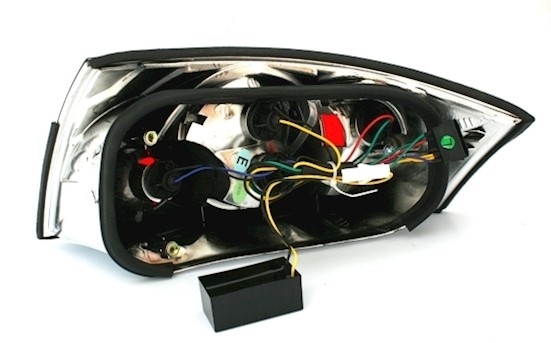 Rückleuchten für Audi TT 8N in Chrom              