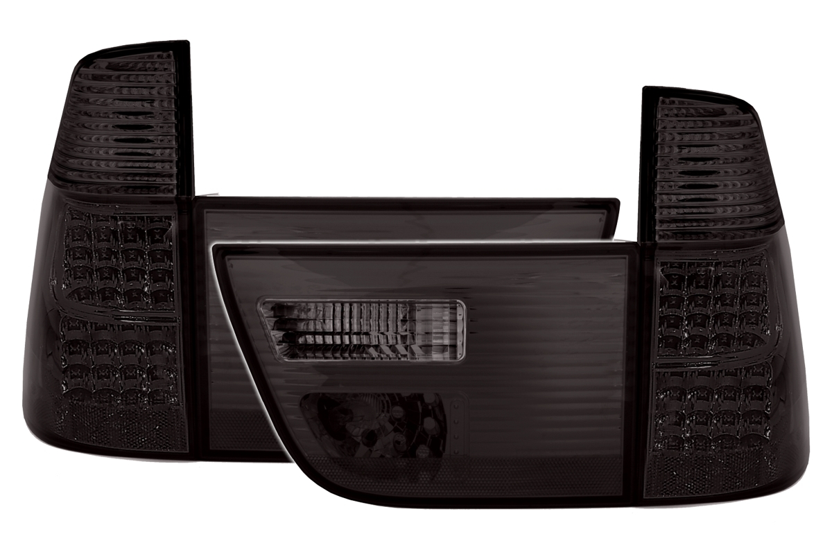 LED Rückleuchten für BMW X5 E53 in Smoke