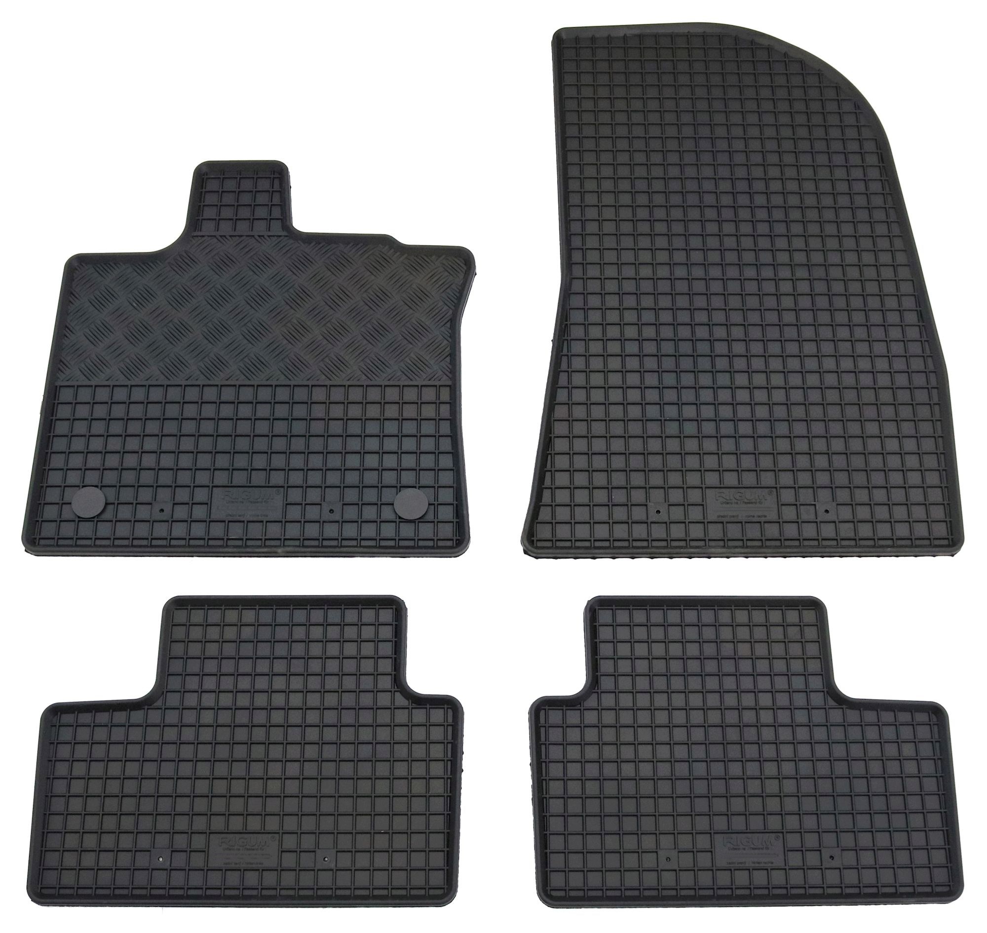 Gummi Fußmatten für Renault Captur