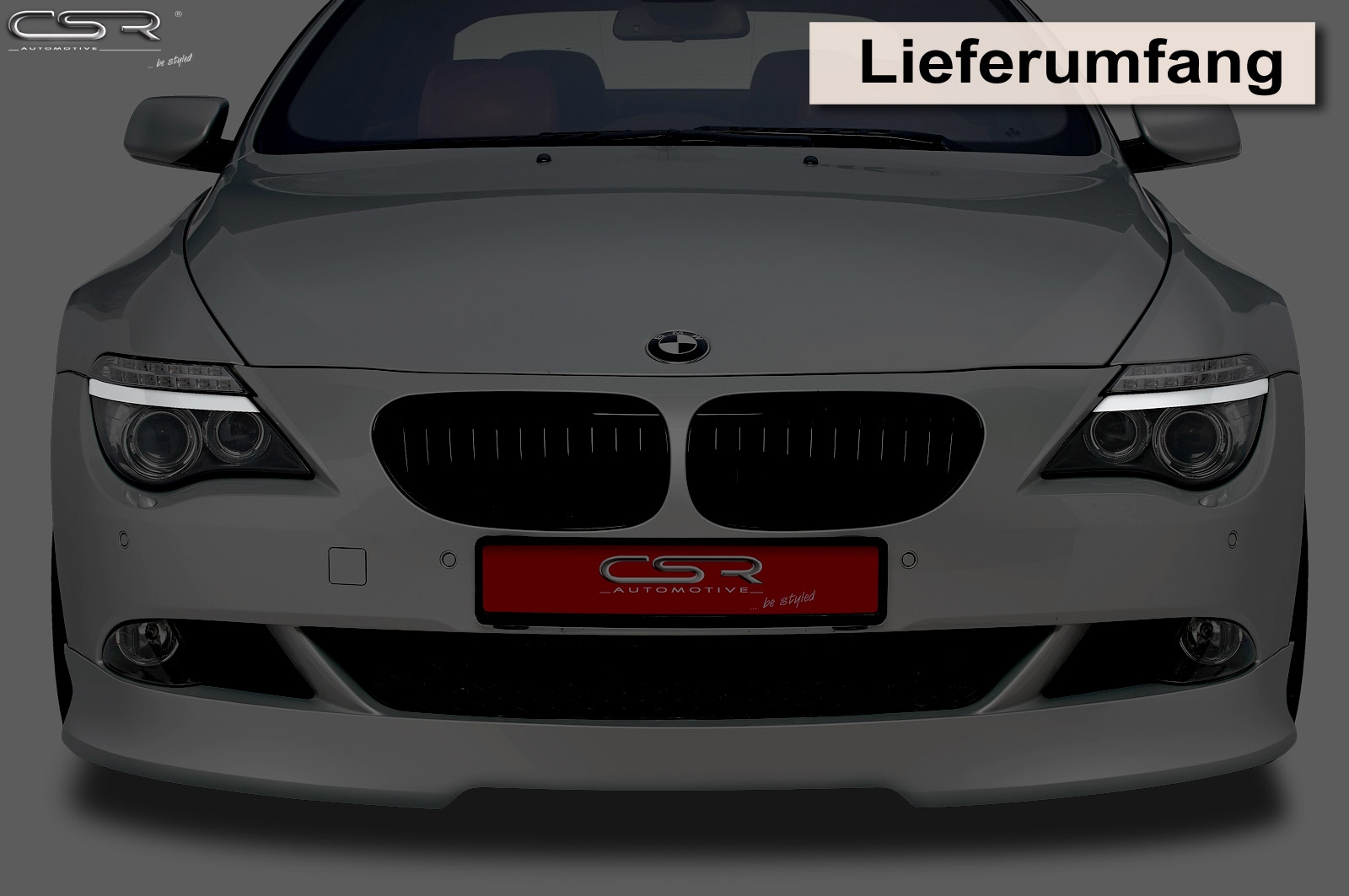 CSR Scheinwerferblenden für 6er BMW E63 + E64