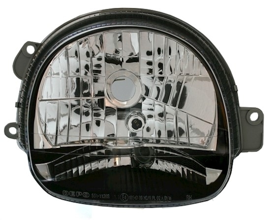 Scheinwerfer Set für Renault Twingo 1 in Schwarz