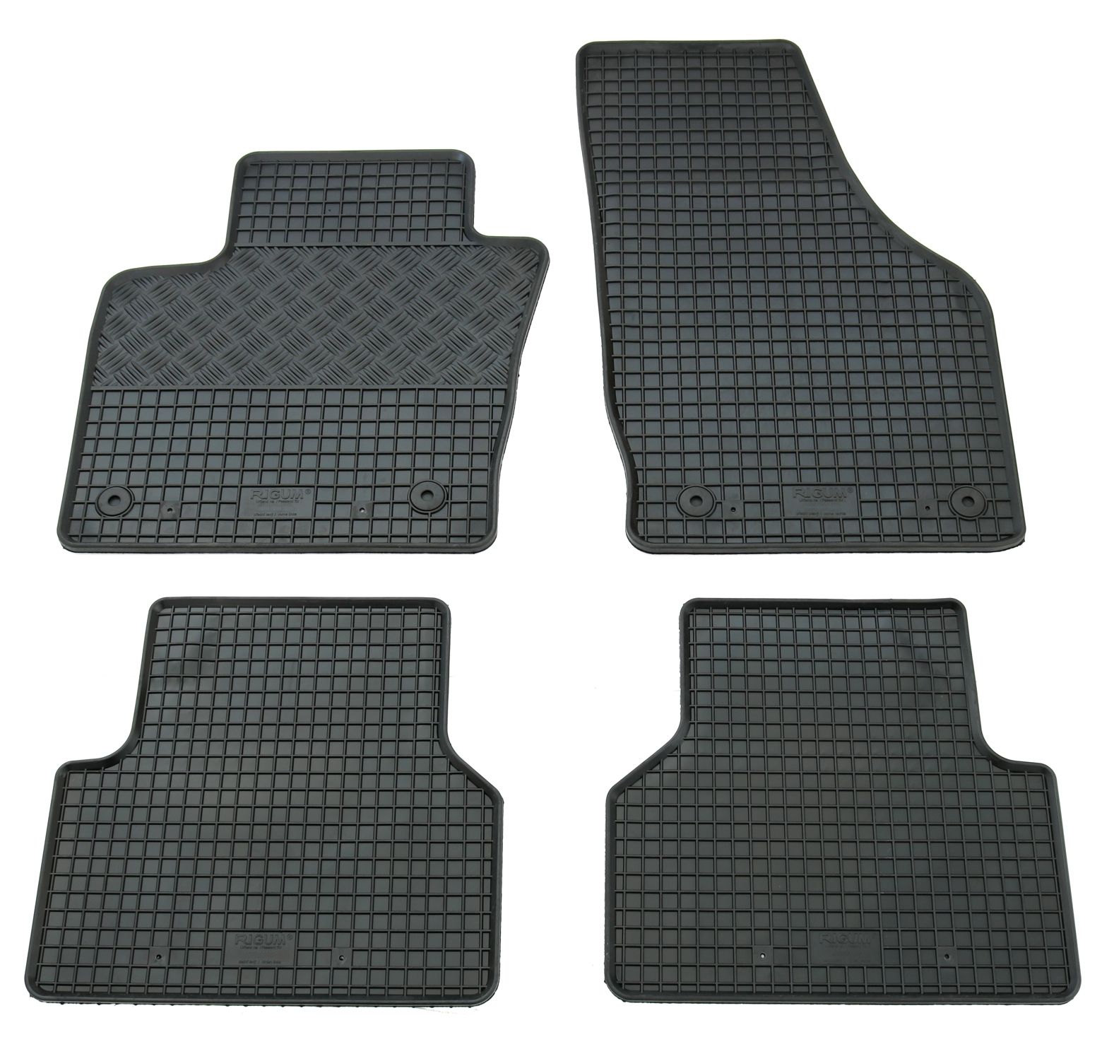 Gummi Fußmatten für Audi Q3 8U