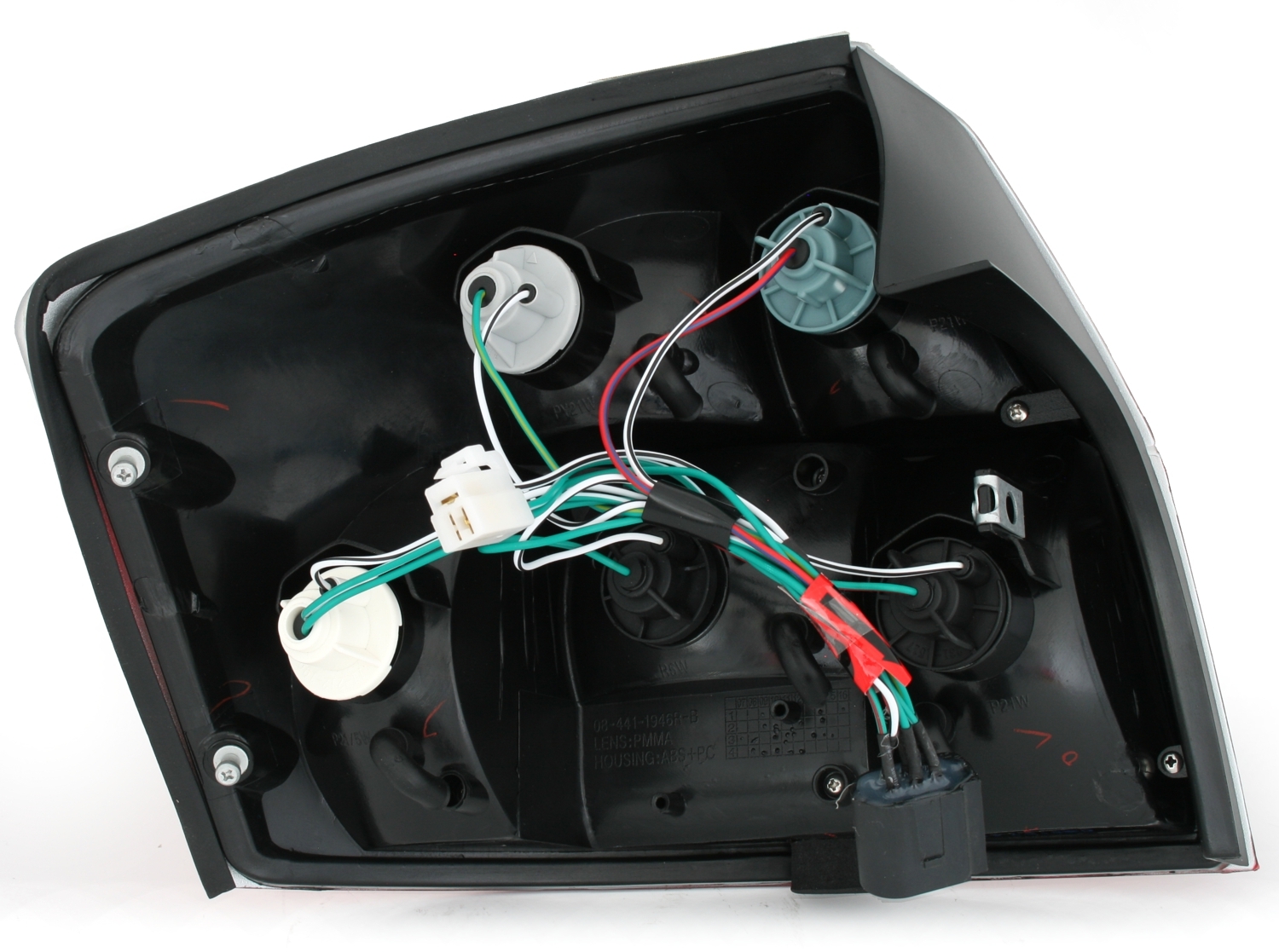 LED Rückleuchten Set für Audi A4 8E in Rot-Weiß