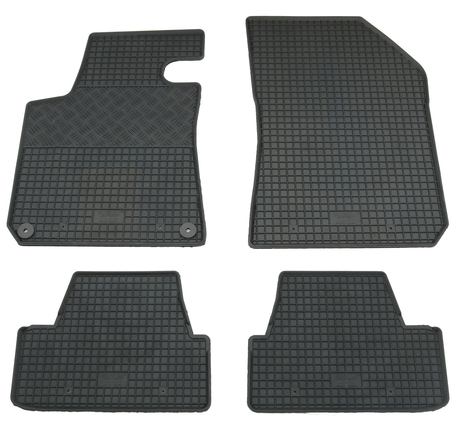 Gummi Fußmatten für Peugeot 308 II Limo