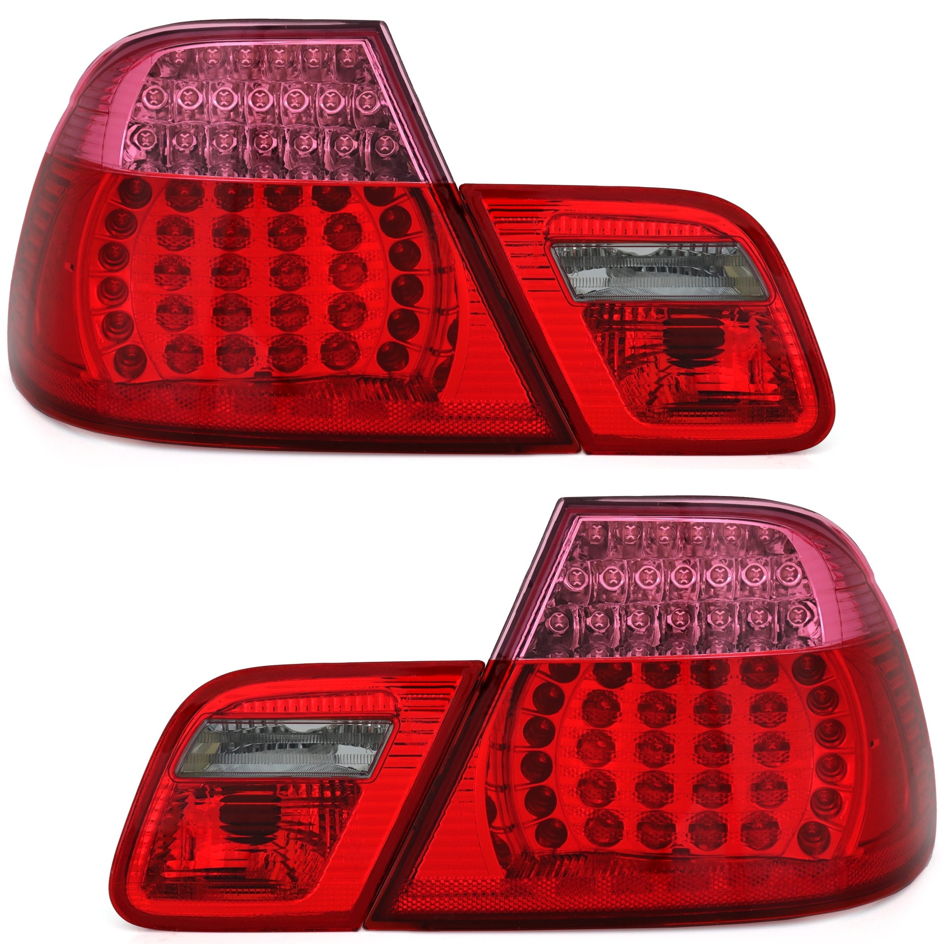 LED Rückleuchten für 3er BMW E46 in Rot