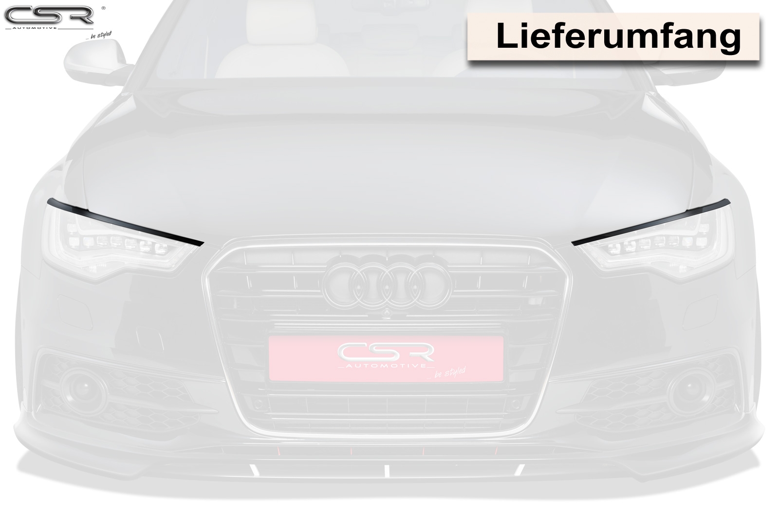 CSR Scheinwerferblenden für Audi A6 4G C7