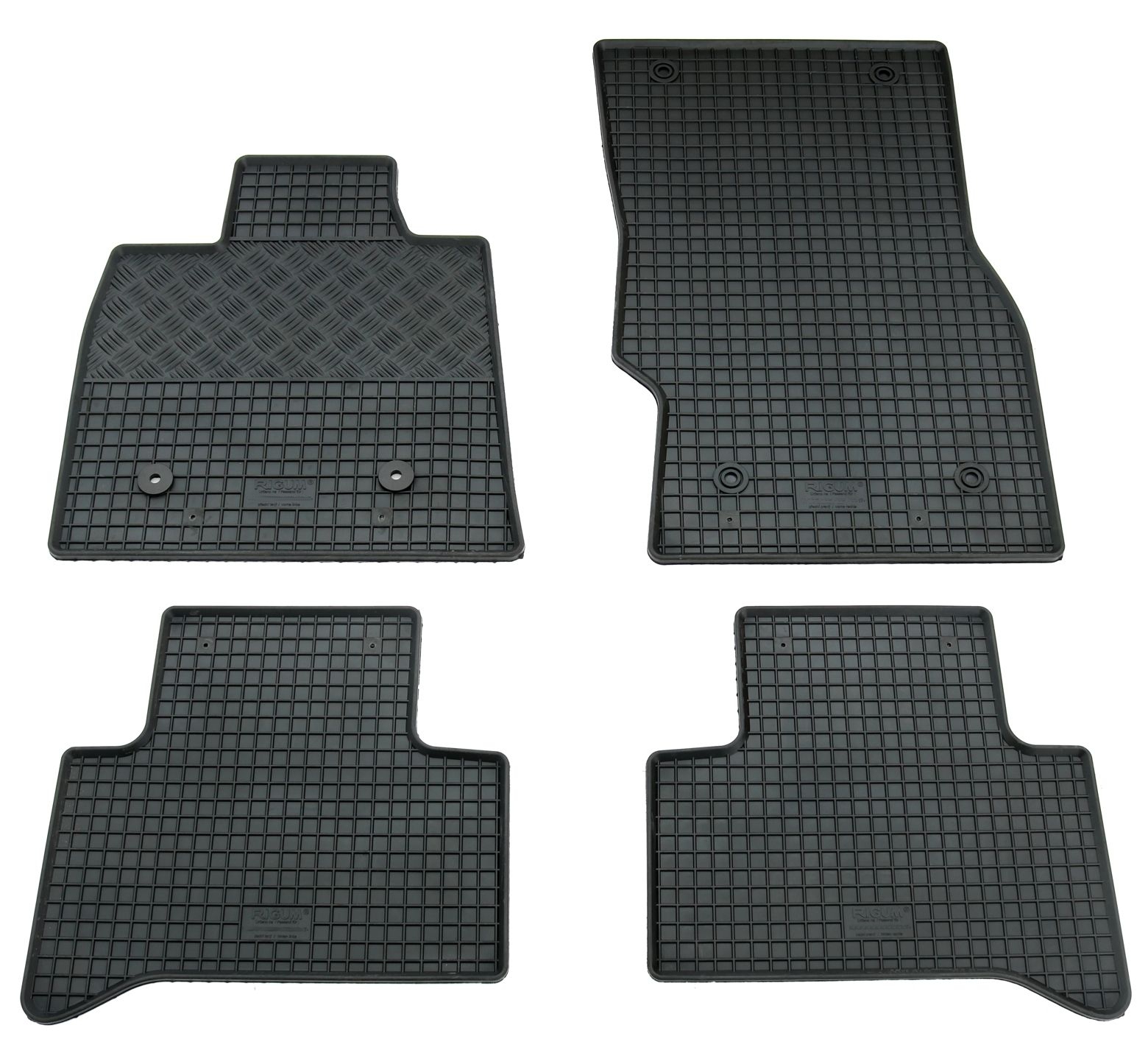 Gummi Fußmatten für Alfa Romeo Stelvio