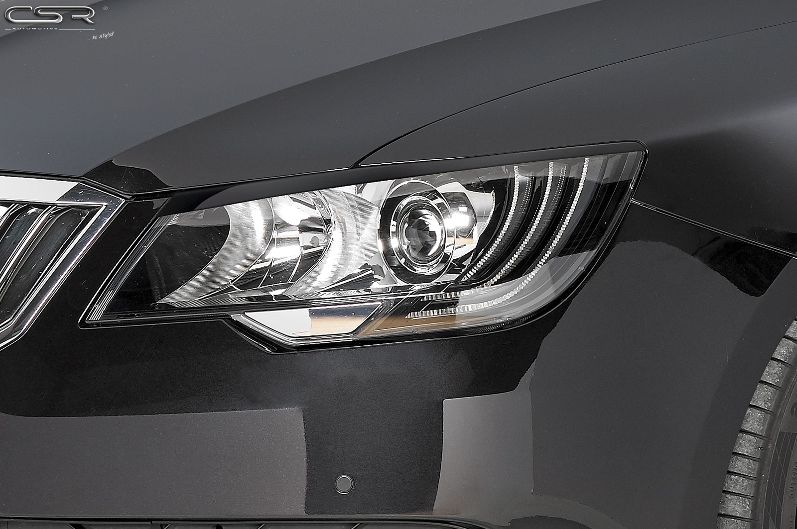 CSR Scheinwerferblenden für Skoda Superb II 3T