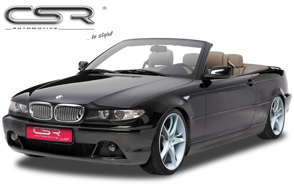 CSR Scheinwerferblenden für BMW E46 Coupe / Cabrio