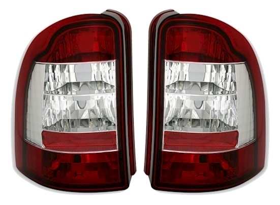 Rückleuchten für Ford Mondeo Turnier in Rot Weiss