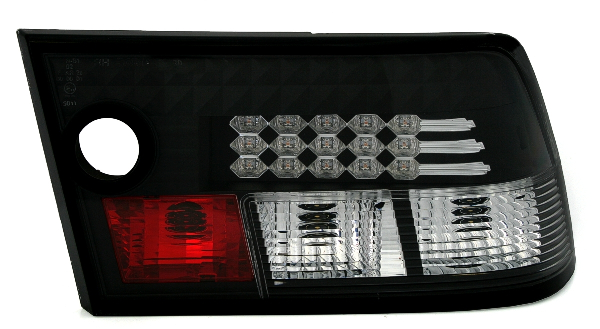 LED Rückleuchten für Opel Calibra in Schwarz