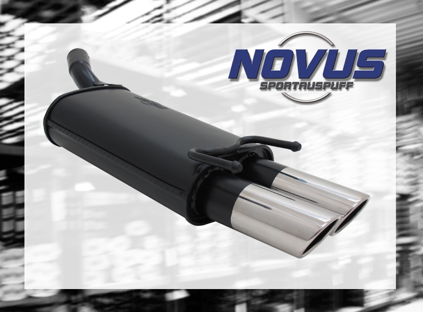 NOVUS ESD für Opel Corsa B 2x76mm SR-Design