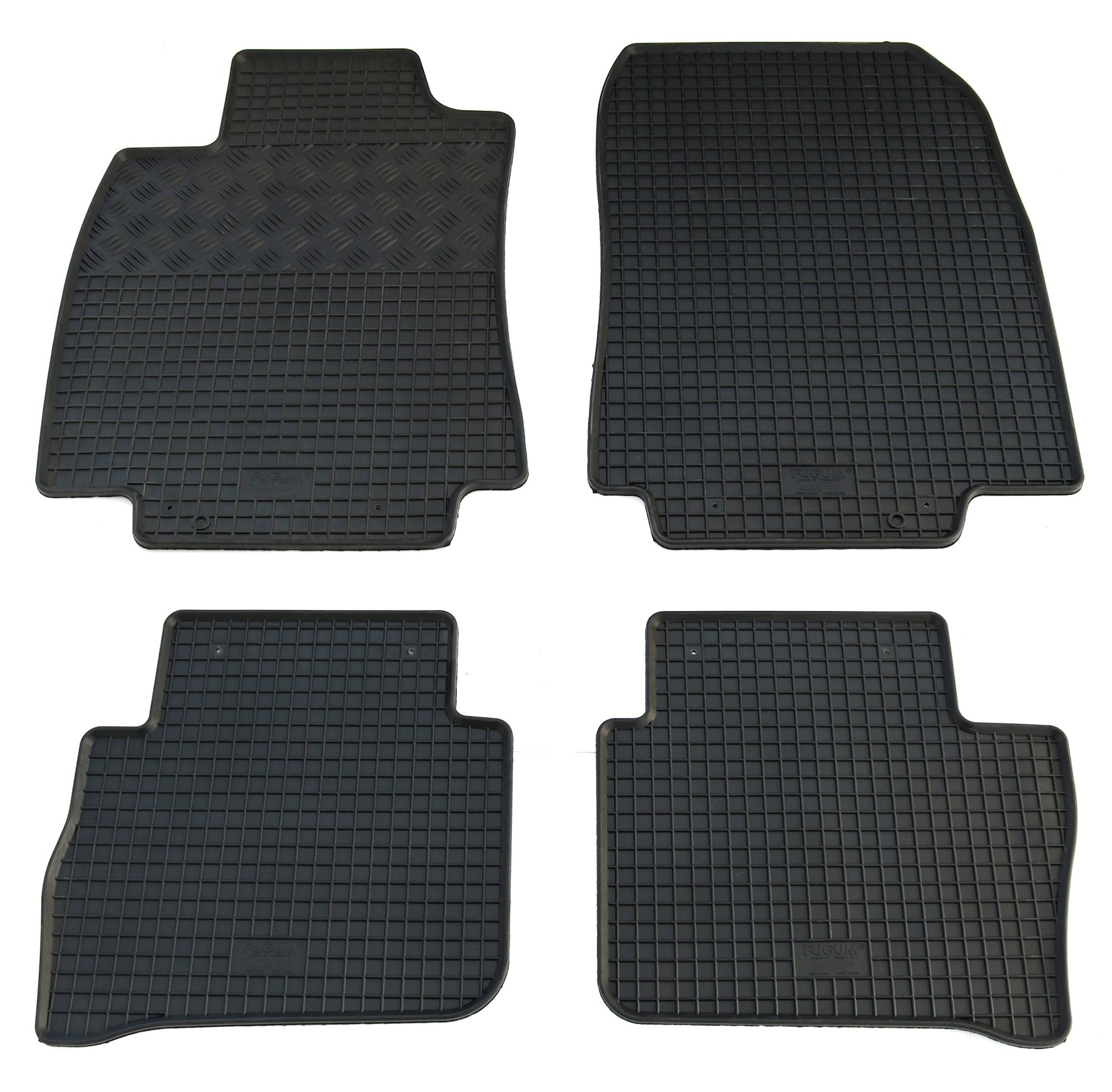 Gummi Fußmatten für Nissan Tiida