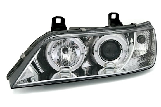 Angel Eyes Scheinwerfer für BMW Z3 in Chrom       