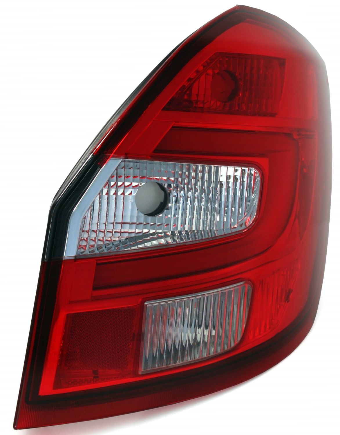 LightBar Rückleuchten für Skoda Fabia 2 in Rot-Chr