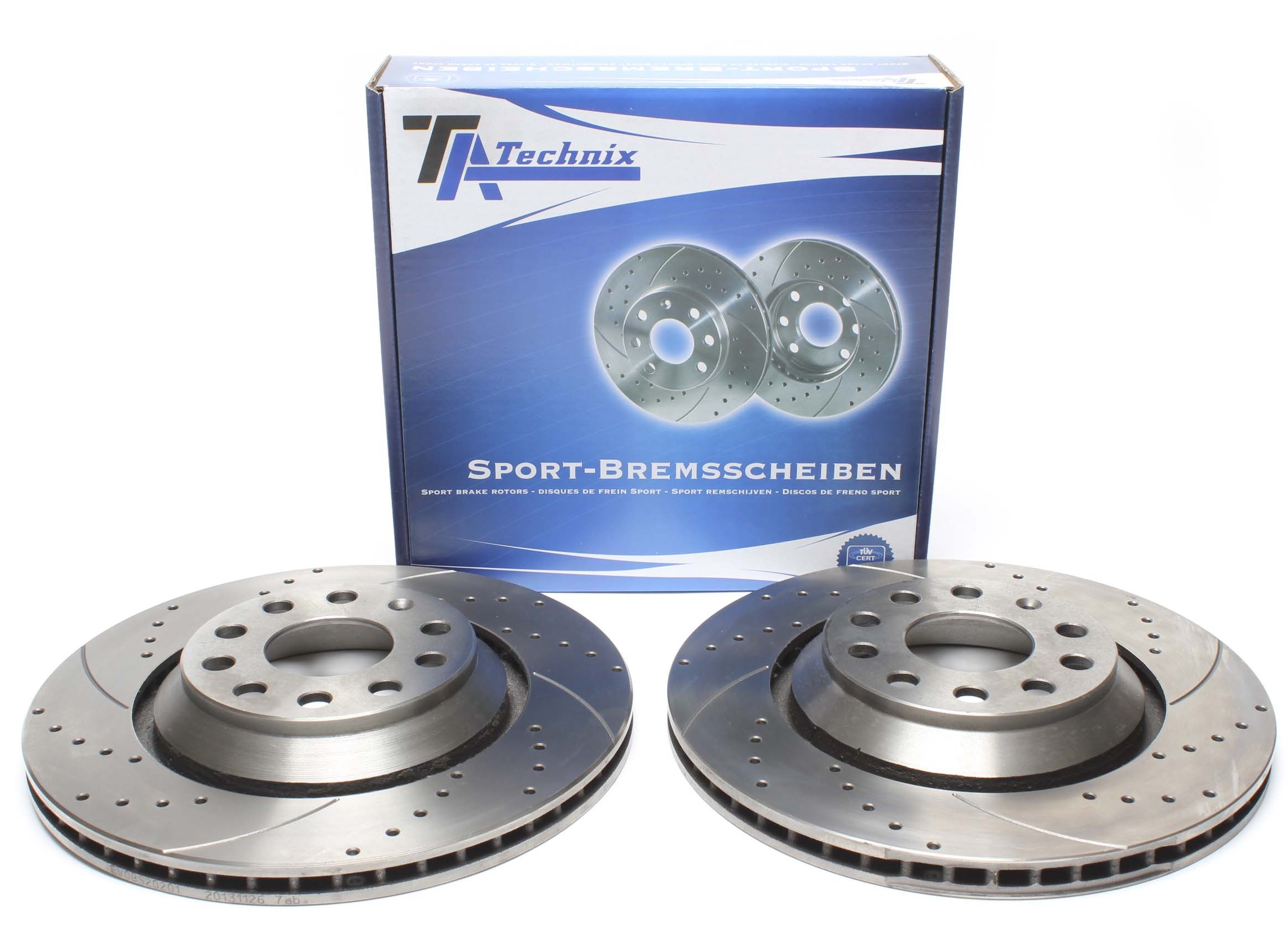TA-Technix Sport Bremsscheiben Satz / HA
