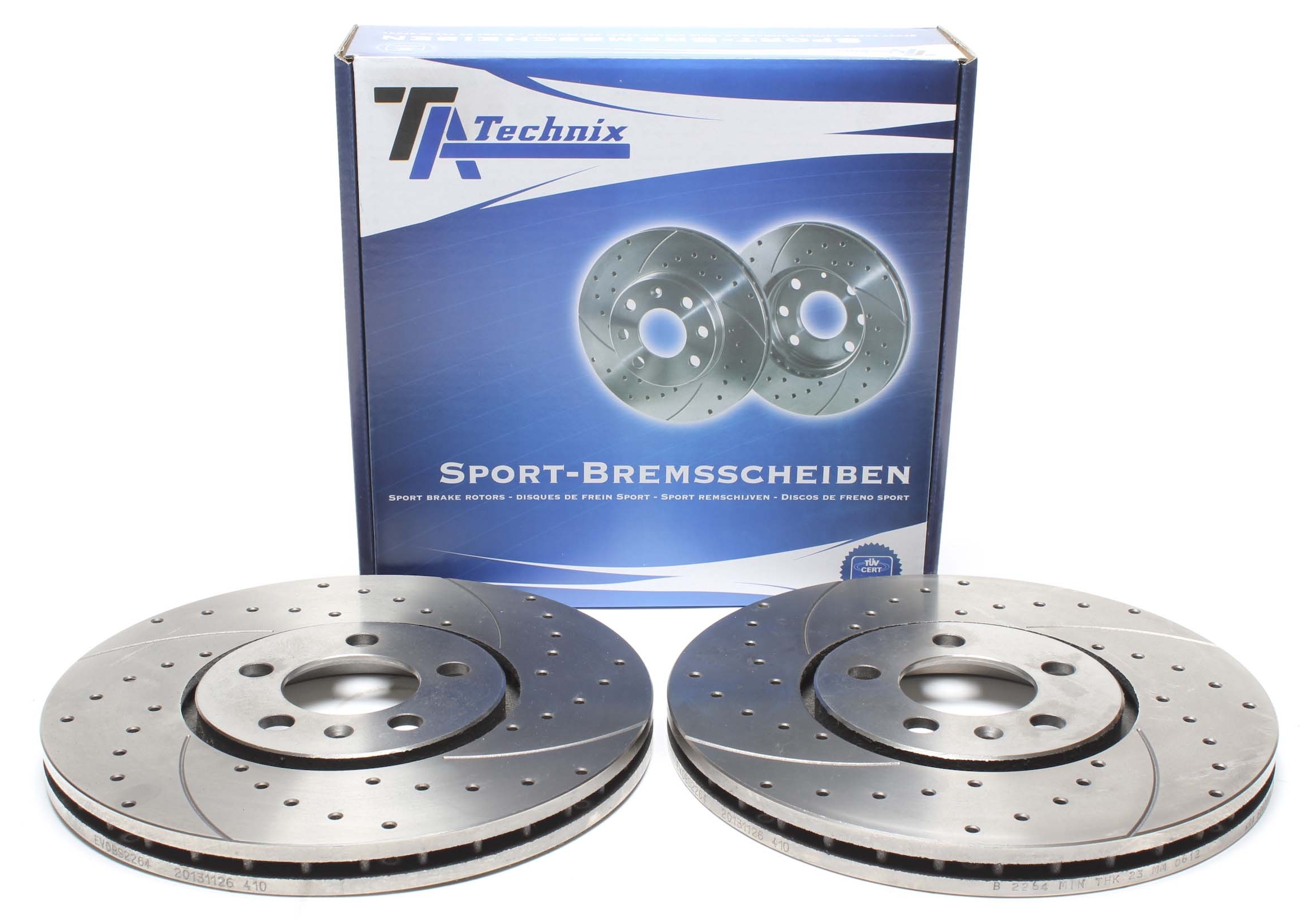 TA-Technix Sport Bremsscheiben Satz / VA
