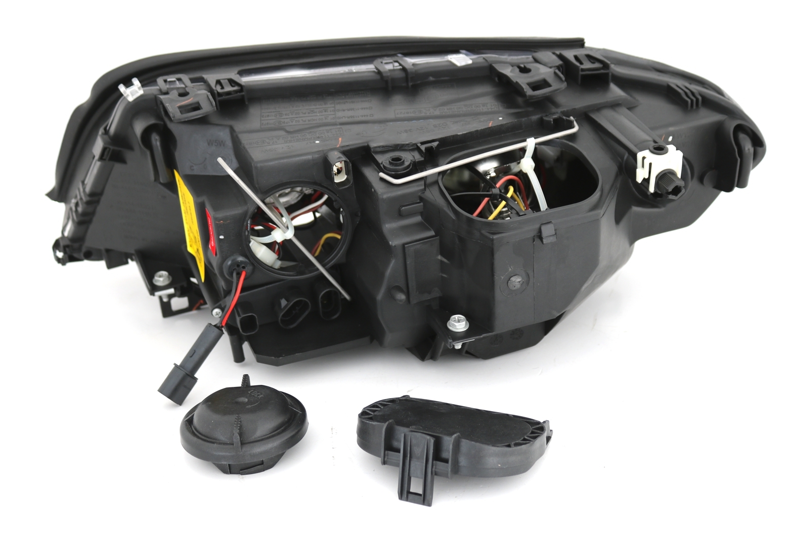 Angel Eyes Scheinwerfer für 3er BMW E46 in Schwarz