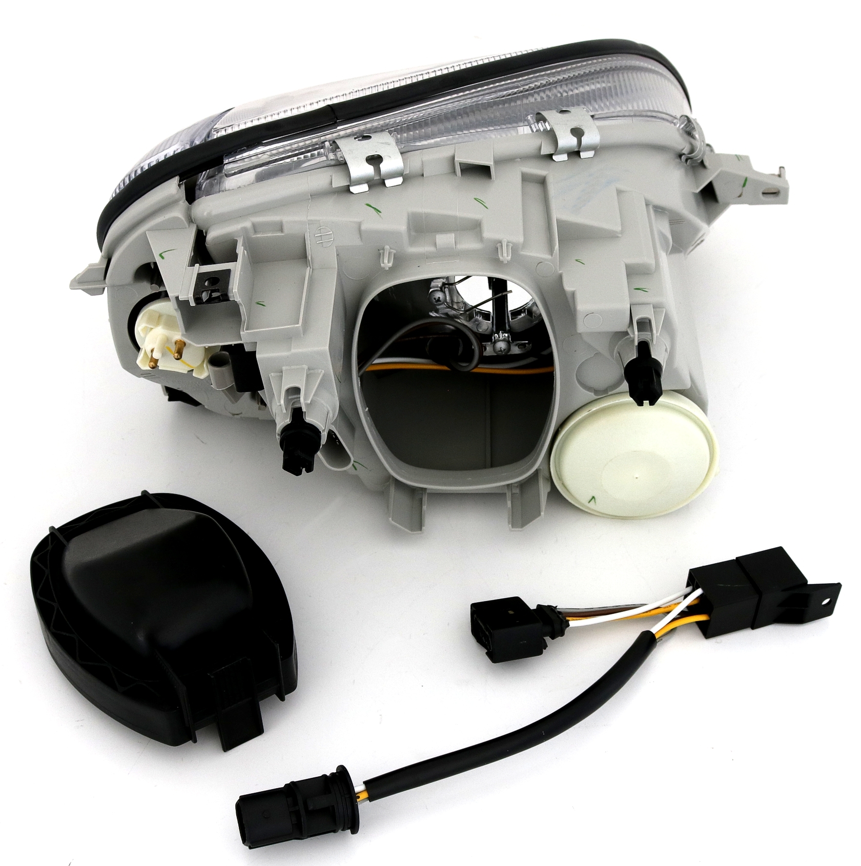 Scheinwerfer Set für Mercedes SLK 170 in Chrom    