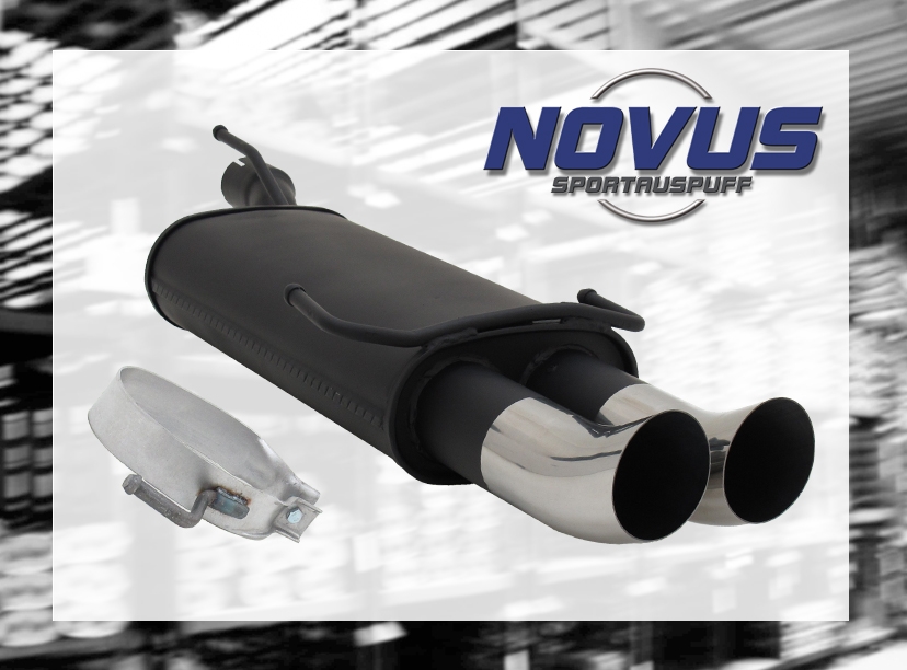 NOVUS ESD für Opel Kadett E + Astra F 2x76mm